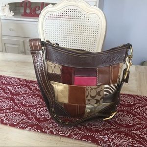 Patch Work Coach Shoulder Bag